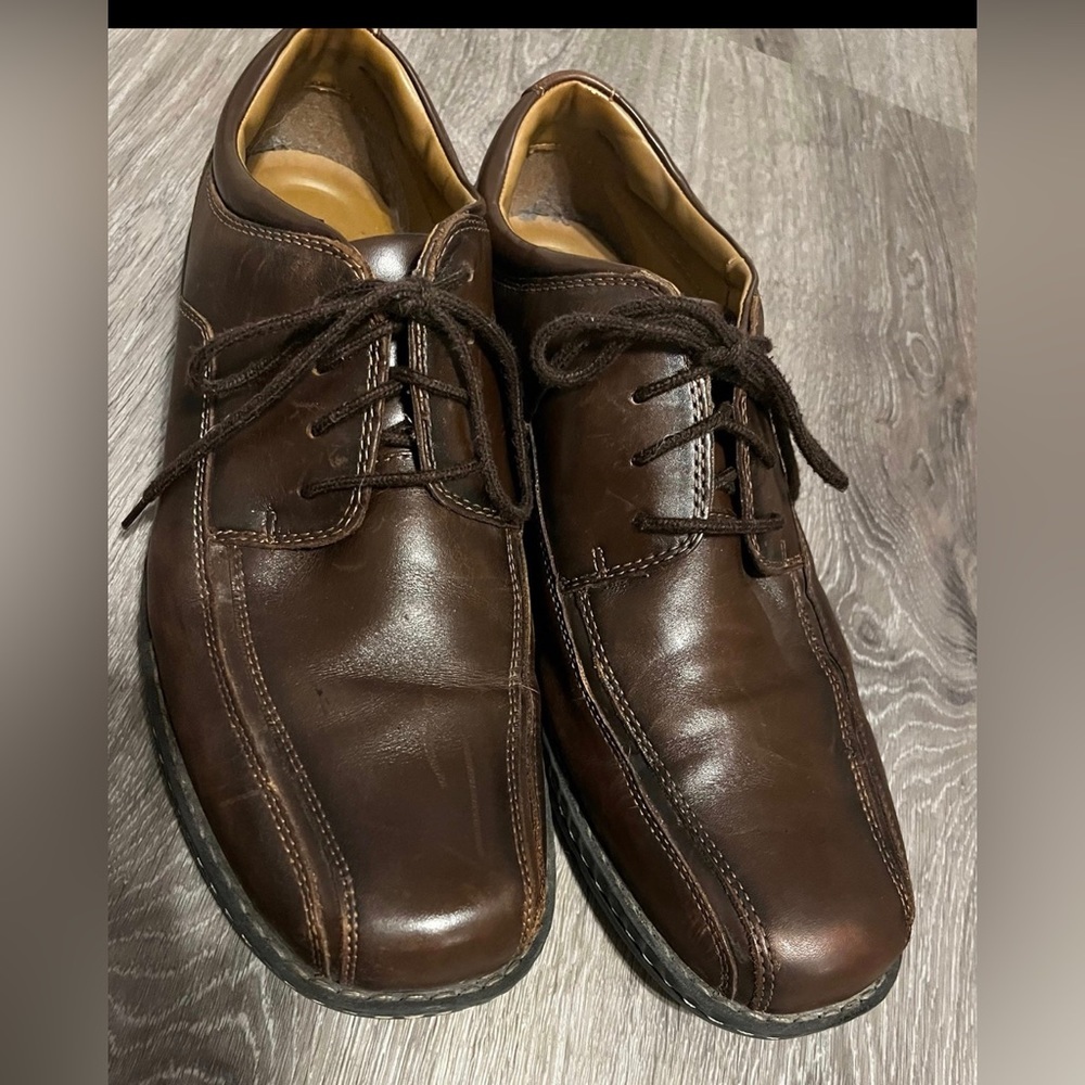 Dockers men’s Leather lace up shoes size 13 M great used condition - Picture 6 of 12